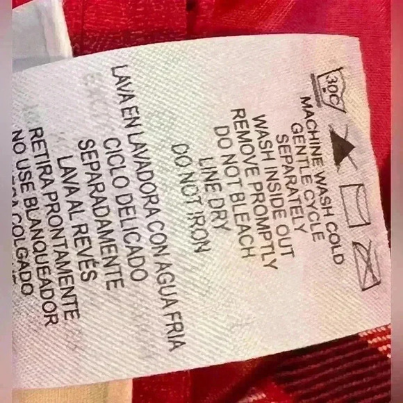 ✨Bonnie Jean size 10 holiday plaid dress - Picture 8 of 8